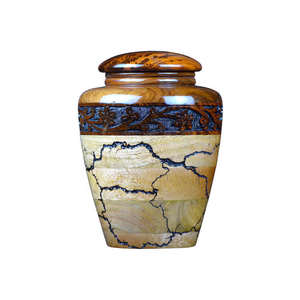 Hand Carved Rosewood Cremation Urn Wooden <b>Memorial</b> <b>Keepsake</b> <b>Box</b> Dimensions & Capacity - Product Image 4