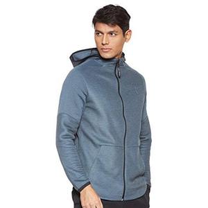 Giacca Under Armour Unstoppable Move Light con Zip Intera per Uomo, Colore: Wire Full Heather/Wire, 100% Autentica - Product Image 1