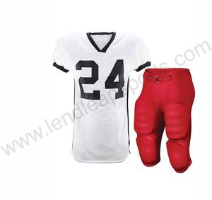 Ropa de entrenamiento juvenil Premium personalizada y uniformes de fútbol americano para hombres de manga corta de talla grande personalizable - Product Image 2