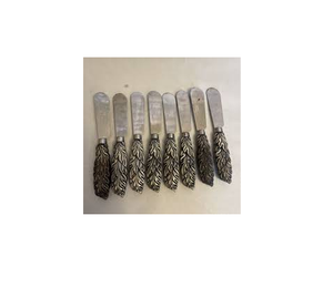 Cuchillo para queso de acero inoxidable, tamaño personalizado, precio barato, 2 piezas, producto natural para manualidades - Product Image 2