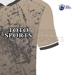 Camiseta de Fútbol Deportiva con Logotipo Personalizado, Color Marrón, Nuevo, Alto Rendimiento, Ligera, Suave y Transpirable, el Mejor Servicio - Product Image 6
