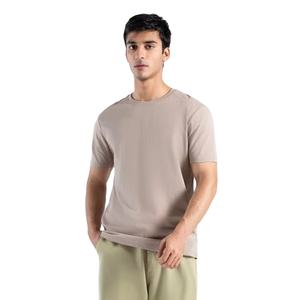 Camiseta de algodón para hombre al por mayor, camiseta básica lisa, fabricante OEM, hecha en Pakistán - Product Image 4