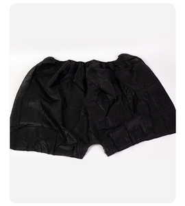 Travel-Friendly Disposable Lightweight <strong>Men's</strong> Boxer Shorts Non-Woven Spa Underwear Individually Wrapped Massage Material - Product Image 2