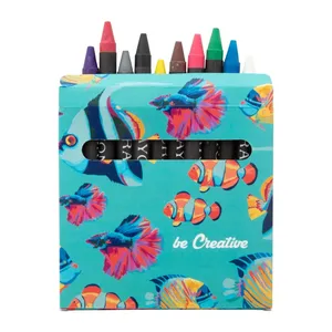 Ensemble de 12 crayons personnalisés Craxon pour merchandising - Product Image 5