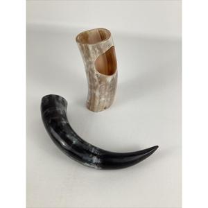 Corne à boire naturelle Viking de haute qualité polie écologique en corne de buffle Design animal - Product Image 4