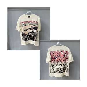 High Quality 100% Cotton Breathable Anti-Wrinkle Quick Dry Short Sleeve Casual Men's <b>T</b>-<b>Shirt</b> Wholesale Custom Designed Plus Men - Product Image 1