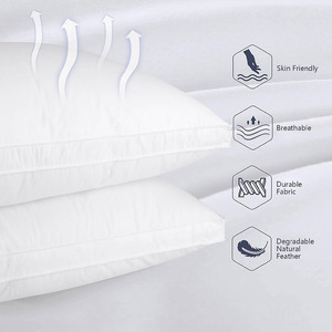Almohada de hotel de alta calidad barata almohadas de espuma de memoria suave de hotel de moda superventas nuevo diseño almohada de calidad de lujo - Product Image 3
