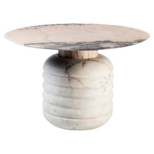 Table en marbre personnalisée Mobilier décoratif pour hôtel, villa Couloirs de chambre Table d'appoint pour le café - Product Image 6