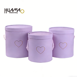 Cubo Redondo para Flores, Caja de Regalo Portátil con Asas para Ramos de Rosas, Centros de Mesa para Bodas y Despedidas de Soltera para Floristas - Product Image 6