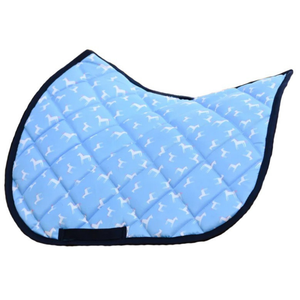 Tapis de selle classique anglais en polaire respirante sur mesure pour la compétition équestre - Équipement équestre en gros - Product Image 2