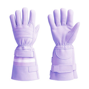 Gants de sécurité de haute qualité prix de vente entier gants de sécurité ignifuges Offre Spéciale prix bon marché cuir meilleurs gants de sécurité de pompier - Product Image 1