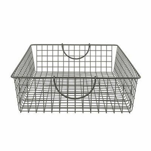 Modern Metal Wire Storage Organizer Basket <b>Vintage</b> Home and <b>Kitchen</b> Container for Laundry Bathroom Storage Baskets - Product Image 3