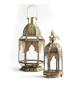 Vintage New Arrival Metal Lantern Moroccan Gold Finished Best Quality in <b>Cheap</b> Prices Hanging Lantern at Best Price. - Product Image 1