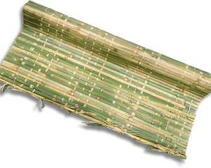 Tapis de Sukkot en bambou durable au prix le plus bas Sangle de bambou Tapis en raphia en bambou vert en matériau naturel - Product Image 4