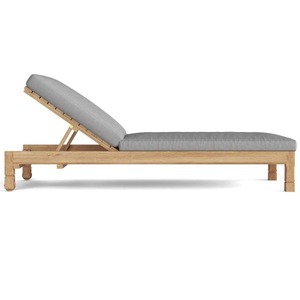 เก้าอี้อาบแดดกลางแจ้งเฟอร์นิเจอร์สำหรับพักผ่อนลานระเบียงสระว่ายน้ำเก้าอี้เลานจ์ - Product Image 3