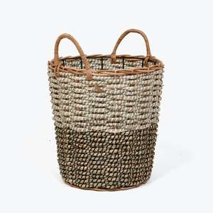 Elegant Design Decor Home Rattan Mix Seagrass <b>Basket</b> <b>With</b> <b>Handle</b> Wholesale Manufacturing From VietNam - Product Image 2