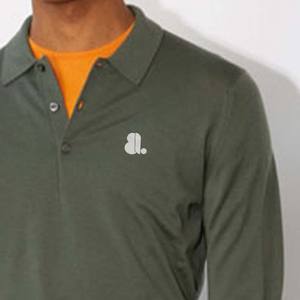 Nueva Camisa de Moda para Hombre, Casual, Transpirable, de Fibra de Bambú, con Dos Botones, Tela Jersey con Estampado Personalizado - Product Image 5