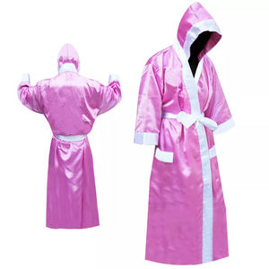 Robes de boxe les plus vendues pour hommes Robes de boxe de haute qualité avec capuche avec kimono de jiu-jitsu personnalisé Robe d'entraînement de boxe - Product Image 1