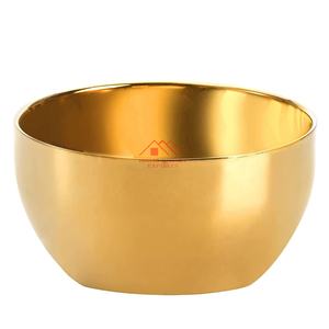 Bol de service Antique en laiton pour centre de table, Design classique, nouveau bol de service rond pour les hôtels, en promotion, Unique - Product Image 4