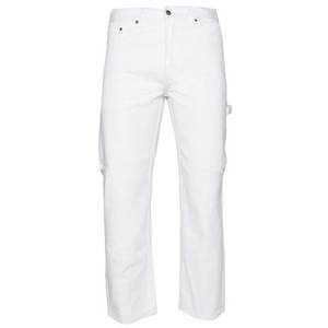 Men's White Vintage Casual <b>Jeans</b> Denim Comfortable Fashion Stretch <b>Slim</b> Fit Straight Embroidery Summer Quick Dry Breathable - Product Image 1