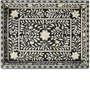 ถาดฝังกระดูกสำหรับโต๊ะทานอาหาร,ถาดตกแต่งเสิร์ฟอาหารอาหารเช้าอาหารกลางวันถาดเสิร์ฟชากาแฟ - Product Image 1