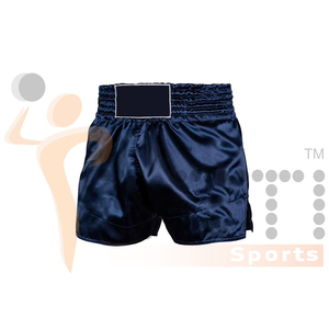 MMA กางเกงขาสั้นสำหรับผู้ชาย, กางเกงขาสั้นสำหรับใส่ออกกำลังกายต่อสู้ต่อสู้100% โพลีเอสเตอร์ยืดหยุ่น - Product Image 4