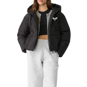 2026แจ็กเก็ตขนเป็ดแบบหนาของผู้หญิงกันน้ำกันลมระบายอากาศโค้ทมีฮู้ดซิปน้ำหนักเบาเป็นมิตรกับสิ่งแวดล้อม - Product Image 1