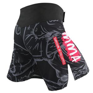 Ropa de Artes Marciales Unisex con Bordado Automatizado, Pantalones Cortos de Boxeo para Artes Marciales - Product Image 3