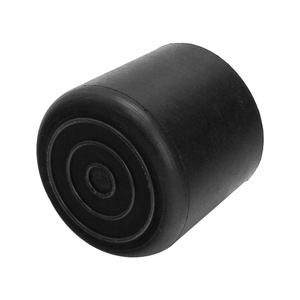 Bastoncini da Passeggio in Gomma Nera O/22mm con Rondella Interna, Confezione da 50 Unità - Product Image 2
