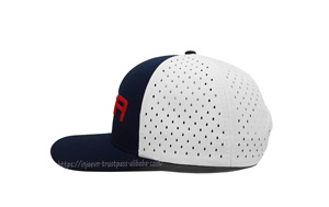 Gorra de camionero de tela de algodón y poliéster sin estructura clásica de 6 paneles para hombre Hip Hop para pesca hecha con bordado 3D de Vietnam - Product Image 4