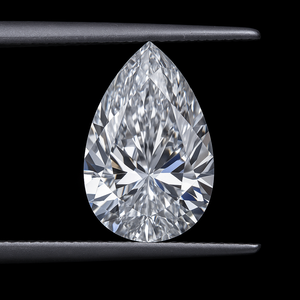 Diamant de laboratoire de 1 carat, taille poire, pierre libre, qualité D VVS, pour bijoux de fiançailles - Product Image 4
