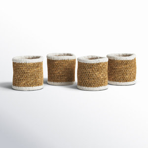 Juego de servilleteros de barro hechos a mano, Decoración de mesa rústica, accesorio de comedor único, Idea de regalo - Product Image 4