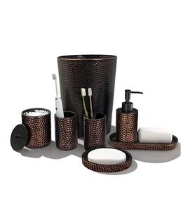 Ensemble de salle de bain en métal de style industriel pour les intérieurs de salles de bain urbaines, ajoutant un look audacieux et une construction métallique robuste - Product Image 1