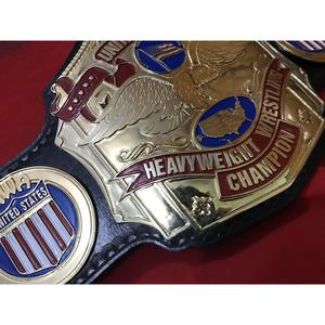 Ceinture de champion de lutte poids lourd des États-Unis NWA Huzaim Elite Sports, en métal plaqué laiton et zinc, équipement sportif de haute qualité - Product Image 4