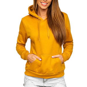 100% coton luxe épais polaire sweat à capuche pour femmes coupe régulière poids lourd couleur unie grande taille strass lavé - Product Image 6