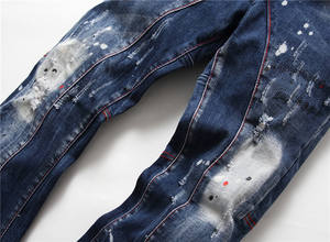 Nouveau survêtement coupe-vent pour homme 2025, taille haute, streetwear, respirant, séchage rapide, denim extensible, personnalisable, transfrontalier - Product Image 5