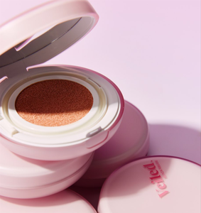 แบล็ค รูจ รองพื้นวีแกนเกาหลี SPF50+ PA++++ สำหรับผิวหน้า 23V เนื้อบางเบา บางเฉียบ ปกปิดดี คุชชั่นเนื้อเซมิแมตต์ แต่งหน้าแบบลึก - Product Image 3