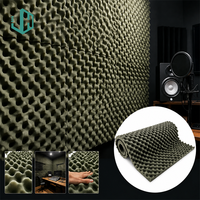 Panneaux acoustiques en mousse de coton ondulée JH Modern, design 3D en forme d'œuf, isolation phonique, pour studio, maison, hôtel, KTV