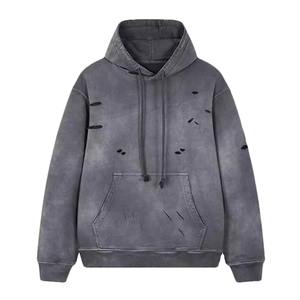 Lightweight 100% Cotton Men's <b>Hoodie</b> <b>Large</b> Size Comfortable Knit Weave Animal Pattern for Casual Outdoor Adventures Relaxation - Product Image 1