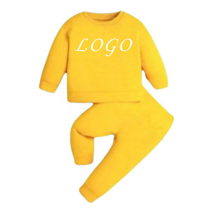 Tre Hữu Cơ Trẻ Em Hoodie Set Trẻ Em Jogger Bộ Tùy Chỉnh Toddler Quần Áo Bộ Sinh Thái Thân Thiện Với Cậu Bé Trẻ Em Thêu Áo - Product Image 1