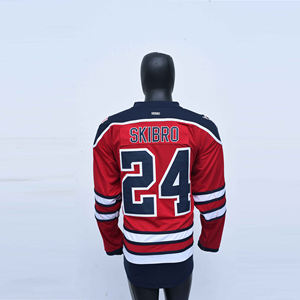Best-Selling Customizable Red Ice Hockey Jersey Stylish and Unique Design - Product Image 4