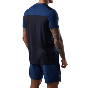 เสื้อยืดออกกำลังกายในยิมแห้งเร็วเสื้อยืดฟิตกล้ามเนื้อ100% ผ้าฝ้ายและโพลีเอสเตอร์ - Product Image 2