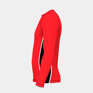 Camiseta de Compresión de Manga Larga de Secado Rápido para Hombre, Transpirable, Antibacteriana, de Poliéster/Nailon, para Buceo, Venta al Por Mayor OEM - Product Image 2