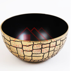 Cuenco de frutas de Pedestal para decoración del hogar, cuenco para servir palomitas de maíz con tuerca de Metal de alta calidad para decoración del hogar, cuenco de flores único - Product Image 3