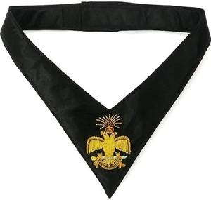 Collaret maçonnique - AASR - 33e degré Largeur du ruban : 5 cm Troisième degré  Inspecteur général Honoraire - Product Image 3