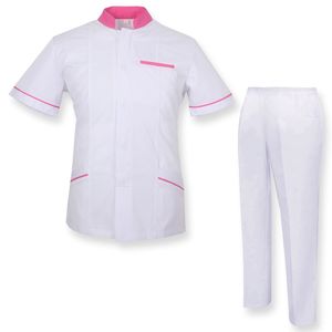 Vente en gros de blouses médicales à la mode uniformes du personnel hospitalier uniformes d'infirmières blouses Spandex polyester uniforme d'infirmière médicale - Product Image 2