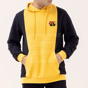 2024 hiver Collection personnalisé conçu hommes pull à capuche haute qualité léger doux polaire épais solide imprimé motif - Product Image 5