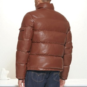 2025 nouvelle doudoune haute qualité nouveauté logo personnalisé matelassé vêtements de rue doudoune pour hommes - Product Image 2