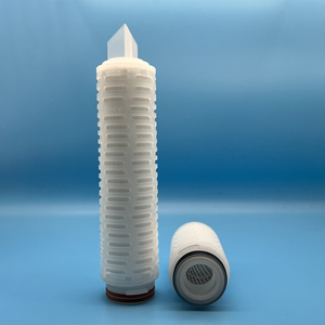 Kartrid Filter Membran PES Hidrofilik 10 Inci 20 Inci 0,45 Um untuk Pembersihan Bahan Baku - Product Image 1