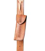 Selle de baril en cuir occidental faite à la main de haute qualité d'importation 100% siège souple en cuir véritable usiné à la main avec logo de couleur personnalisé - Product Image 5